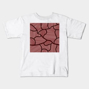 Aboriginal Art - Farm Lands Kids T-Shirt